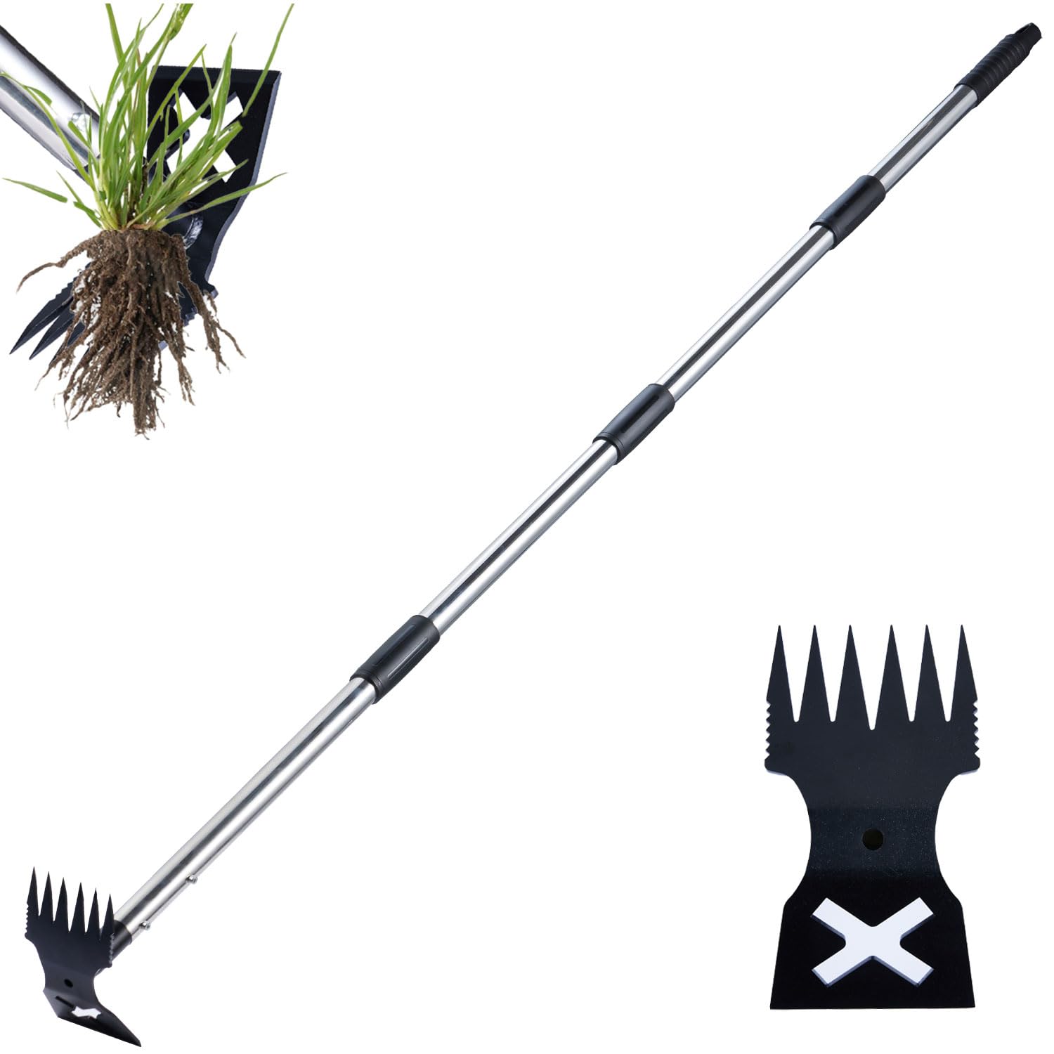 HASTHIP® Weed Puller Tool with Long Handle - 47 HASTHIP® Weed Puller Tool with Long Handle - 47